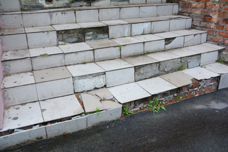 Damaged Stair Case
